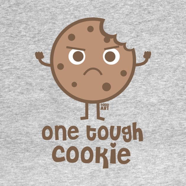 ONE TOUGH COOKIE by toddgoldmanart